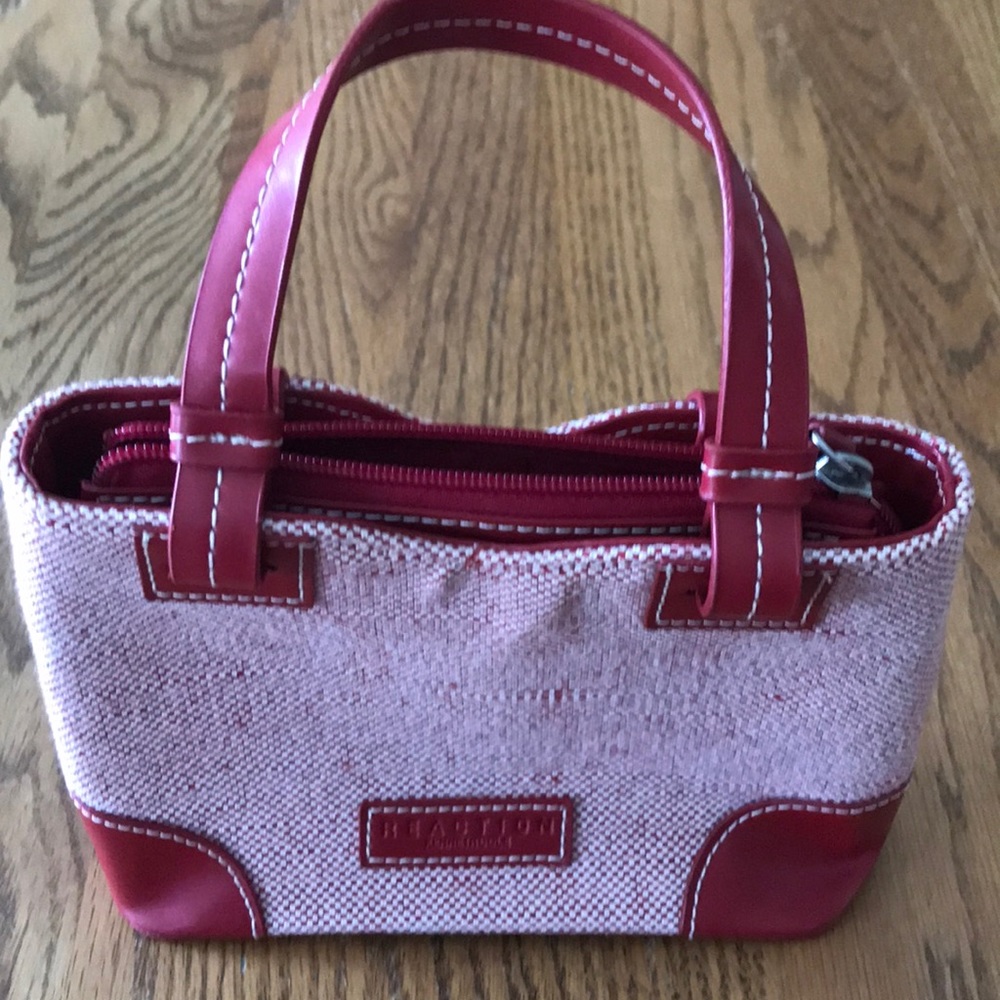 Small handbag, maroon/reddish
